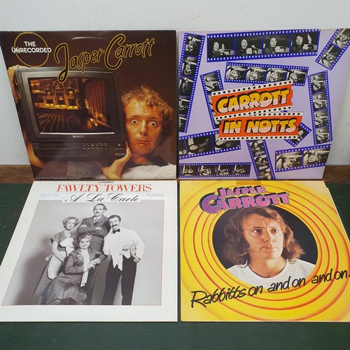 419 - Fawlty Towers, Second Sitting, vinyl LP record, and assorted other comedy records 
Provenance: From ... 