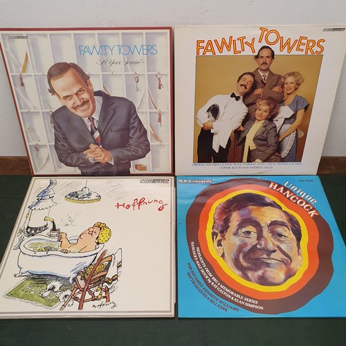 419 - Fawlty Towers, Second Sitting, vinyl LP record, and assorted other comedy records 
Provenance: From ... 