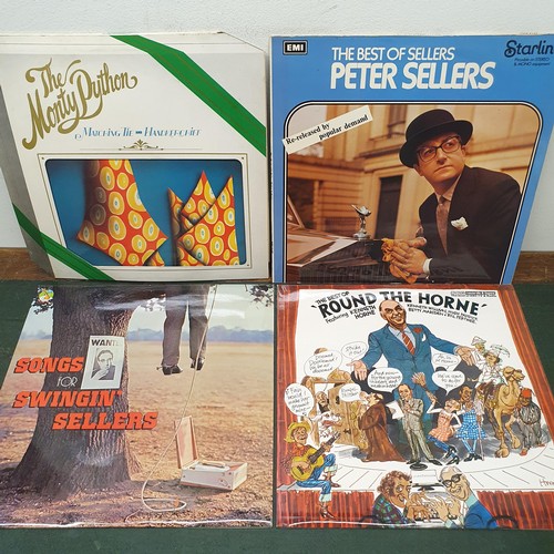 419 - Fawlty Towers, Second Sitting, vinyl LP record, and assorted other comedy records 
Provenance: From ... 