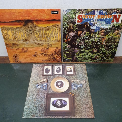 426 - Steeleye Span, All Around my Hat, vinyl LP record, and assorted other vinyl records contained within... 