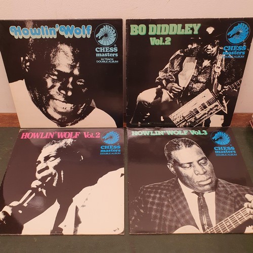 427 - John Lee Hooker, Dimples, vinyl LP record, and assorted other Blues records 
Provenance: From a larg... 