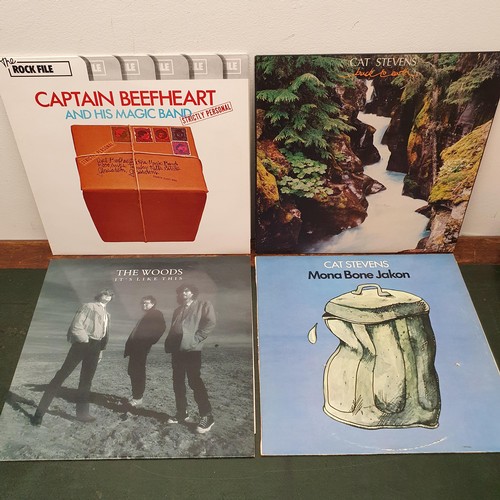 430 - Cat Stevens, Foreigner, vinyl LP record, and assorted other vinyl records 
Provenance: From a large ... 