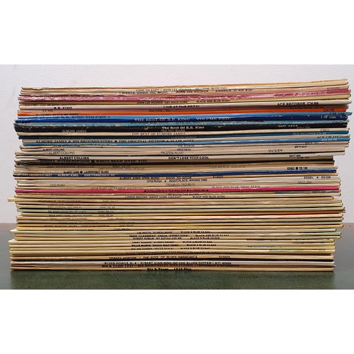 432 - BB King, King of the Blues Guitar, vinyl LP record, and assorted other Blues records Provenance: Fro... 