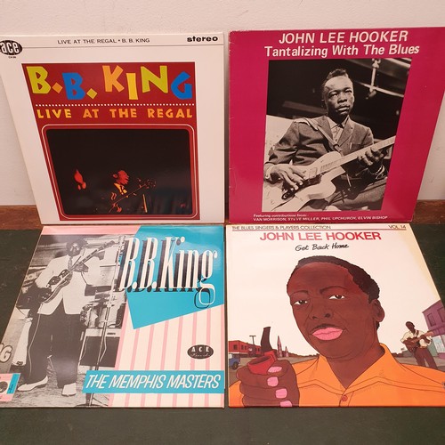 432 - BB King, King of the Blues Guitar, vinyl LP record, and assorted other Blues records Provenance: Fro... 