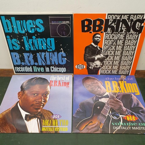 432 - BB King, King of the Blues Guitar, vinyl LP record, and assorted other Blues records Provenance: Fro... 