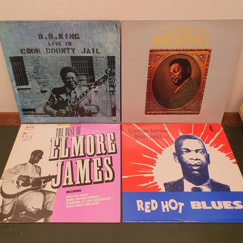 432 - BB King, King of the Blues Guitar, vinyl LP record, and assorted other Blues records Provenance: Fro... 