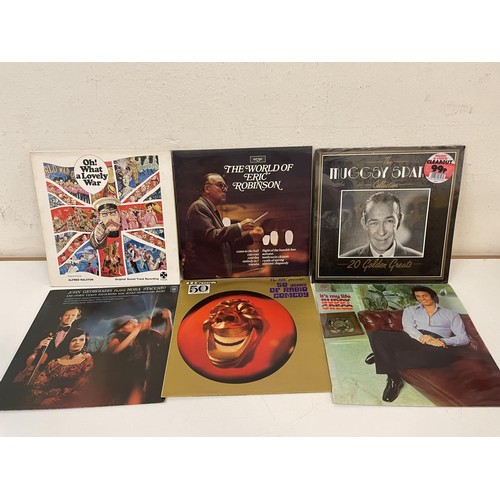 415 - Assorted vinyl LP records, folk, classical and other genres (2 boxes) 
Provenance:  From the estate ... 