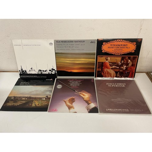 416 - Assorted vinyl LP records, folk, classical and other genres (4 boxes)
Provenance:  From the estate o... 