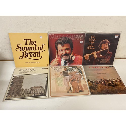 416 - Assorted vinyl LP records, folk, classical and other genres (4 boxes)
Provenance:  From the estate o... 