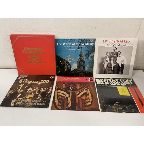 416 - Assorted vinyl LP records, folk, classical and other genres (4 boxes)
Provenance:  From the estate o... 