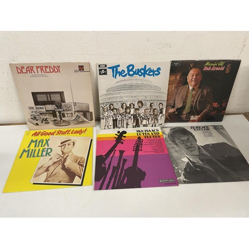 416 - Assorted vinyl LP records, folk, classical and other genres (4 boxes)
Provenance:  From the estate o... 