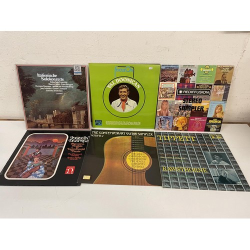 416 - Assorted vinyl LP records, folk, classical and other genres (4 boxes)
Provenance:  From the estate o... 