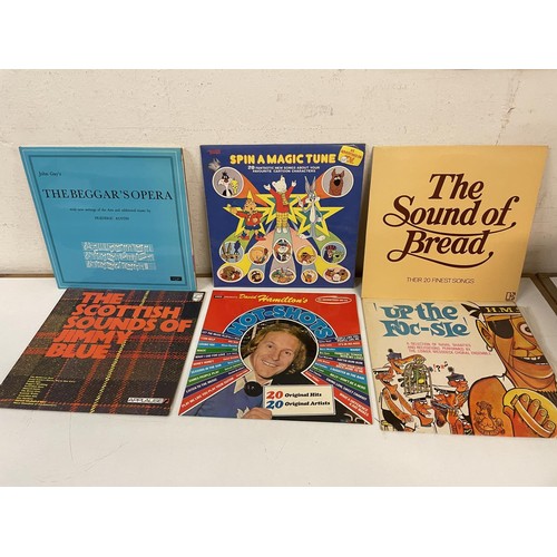 416 - Assorted vinyl LP records, folk, classical and other genres (4 boxes)
Provenance:  From the estate o... 