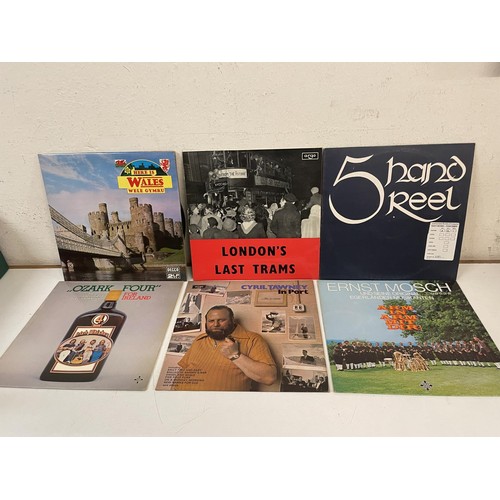 416 - Assorted vinyl LP records, folk, classical and other genres (4 boxes)
Provenance:  From the estate o... 