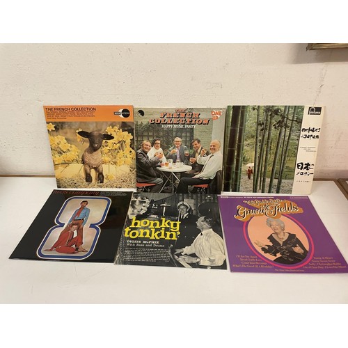 416 - Assorted vinyl LP records, folk, classical and other genres (4 boxes)
Provenance:  From the estate o... 