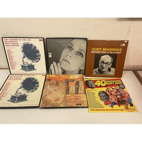 416 - Assorted vinyl LP records, folk, classical and other genres (4 boxes)
Provenance:  From the estate o... 