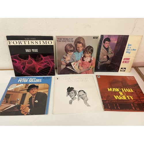 416 - Assorted vinyl LP records, folk, classical and other genres (4 boxes)
Provenance:  From the estate o... 