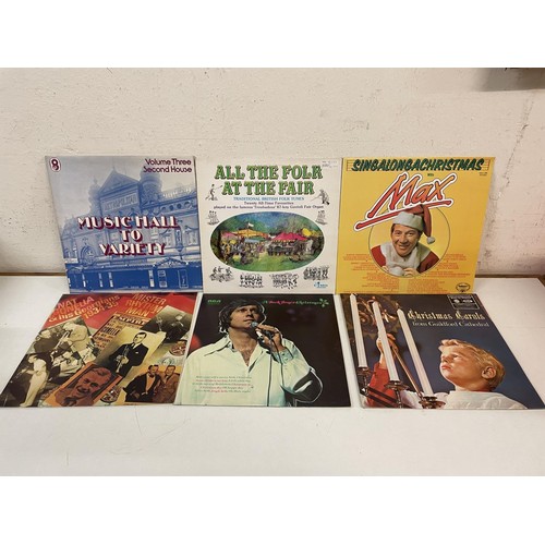 416 - Assorted vinyl LP records, folk, classical and other genres (4 boxes)
Provenance:  From the estate o... 