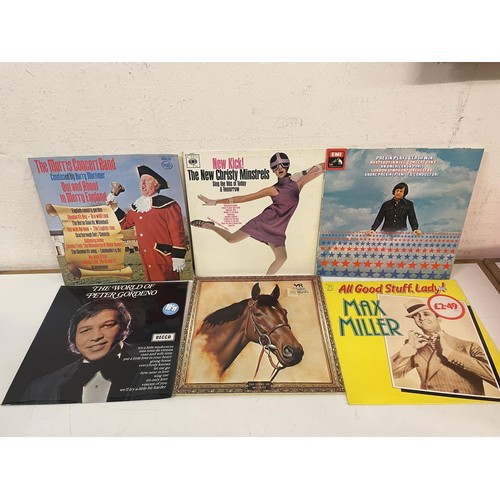 416 - Assorted vinyl LP records, folk, classical and other genres (4 boxes)
Provenance:  From the estate o... 