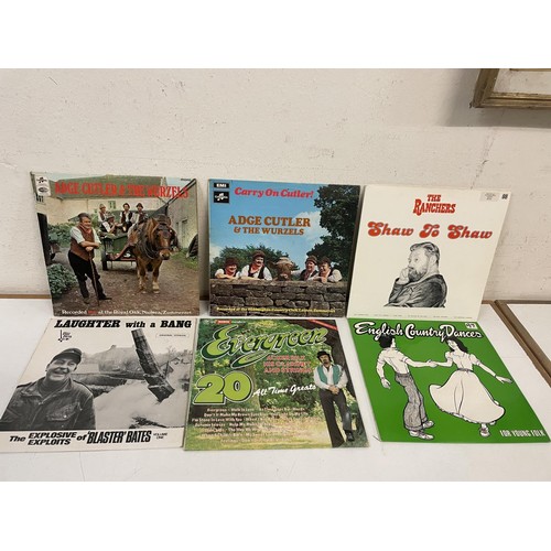 416 - Assorted vinyl LP records, folk, classical and other genres (4 boxes)
Provenance:  From the estate o... 