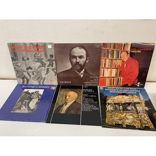 416 - Assorted vinyl LP records, folk, classical and other genres (4 boxes)
Provenance:  From the estate o... 