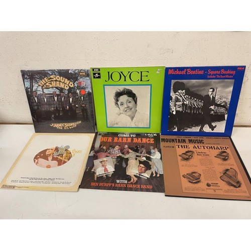 416 - Assorted vinyl LP records, folk, classical and other genres (4 boxes)
Provenance:  From the estate o... 