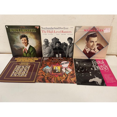 416 - Assorted vinyl LP records, folk, classical and other genres (4 boxes)
Provenance:  From the estate o... 