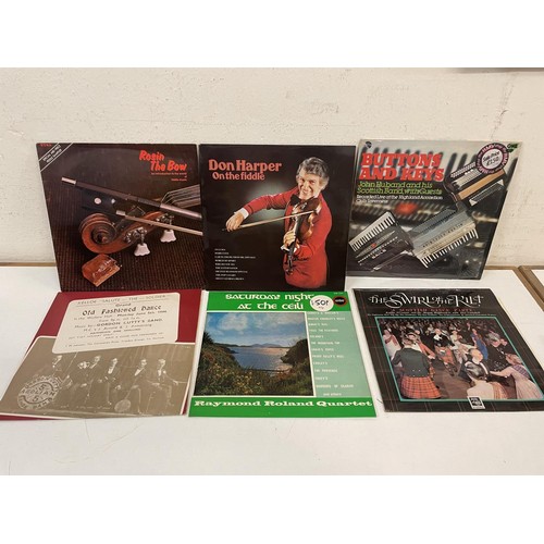 416 - Assorted vinyl LP records, folk, classical and other genres (4 boxes)
Provenance:  From the estate o... 