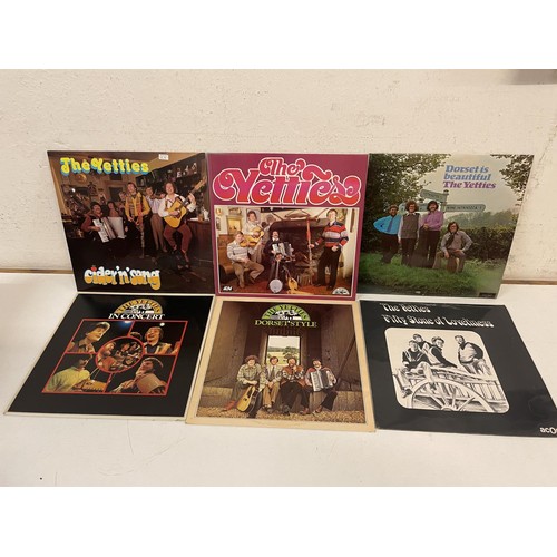 416 - Assorted vinyl LP records, folk, classical and other genres (4 boxes)
Provenance:  From the estate o... 