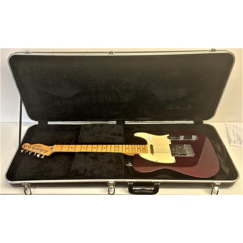 470 - A Fender Telecaster, Mexican, No MZ4199086, with a hard carry case