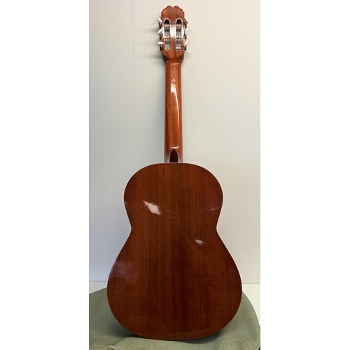 475 - A Bespana Spanish acoustic guitar, in a soft carry case