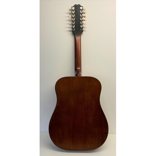 477 - A twelve string acoustic guitar