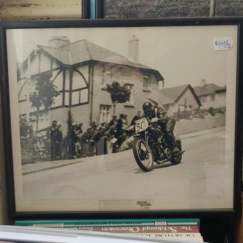 1000 - Assorted books, including Brooklands, Flat Tank Nortons, inscribed by George Cohen, other British bi... 