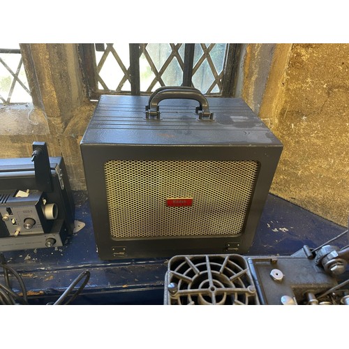 501 - An Ampro projector, assorted projectors and related items (qty)
Provenance:  From a vast single owne... 