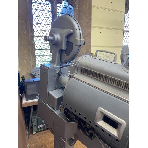 500 - A Zeiss Icon, Perles Magnarc cinema projector, 197 cm high x 150 cm wide approx.
Provenance:  From a... 