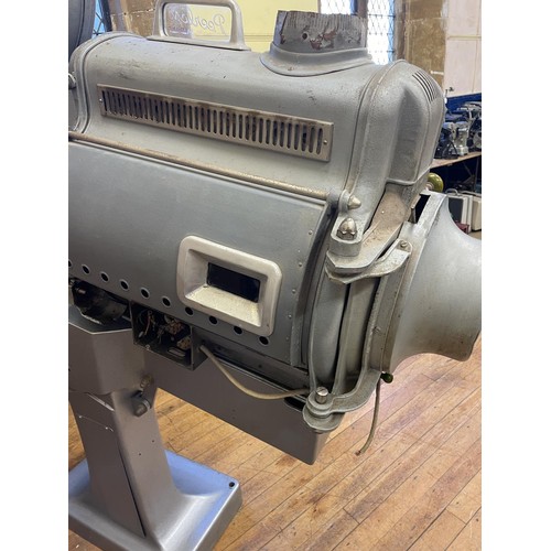 500 - A Zeiss Icon, Perles Magnarc cinema projector, 197 cm high x 150 cm wide approx.
Provenance:  From a... 