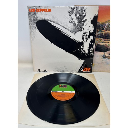 444 - Led Zeppelin vinyl LPs, Led Zeppelin II, Houses Of The Holy, and Hindenburg (3)