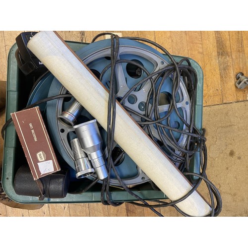 505 - A Hollywood projector, assorted other projectors and related items (qty)   Provenance:  From a vast ... 