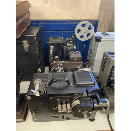 515 - A Victor portable projector, assorted projectors and related items (qty)  Provenance:  From a vast s... 