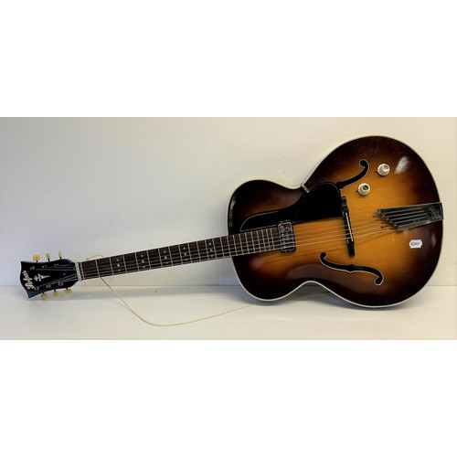 481 - A Hofner electric guitar, in a case