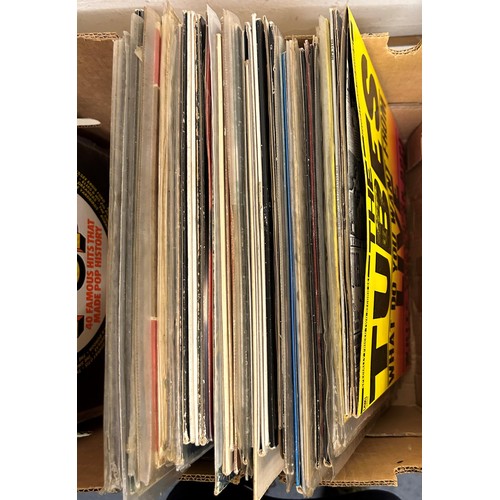 401 - Assorted vinyl LPs to include, Neil Diamond, 10cc, Supertramp, Neil Young, Emerson Lake & Palmer, an... 