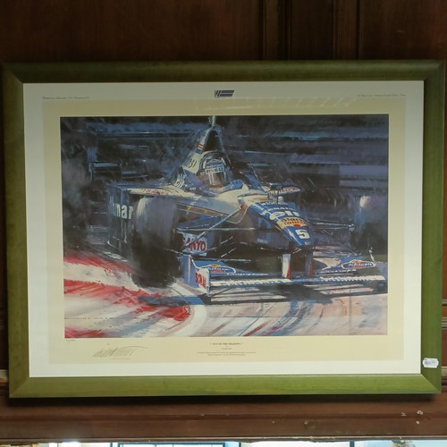 1073 - From a Damon Hill Fan: A Nicholas Watts signed print, Out of the Shadows, and a Gavin Macleod signed... 