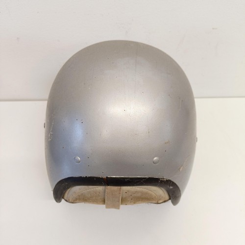 1165 - Two open face motorcycle helmets, and an AGV yellow motorcycle helmet (3)