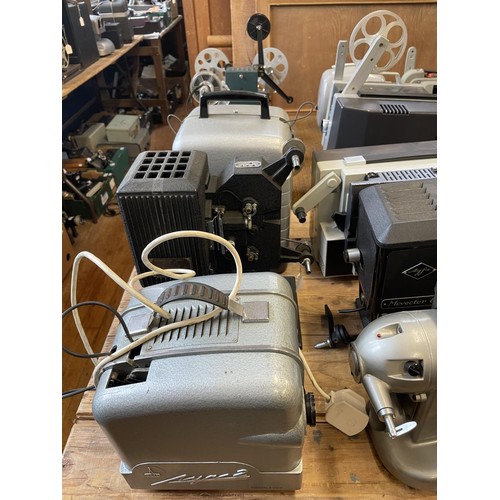 561 - An Agfa Movector 8 projector, assorted projectors and related items (qty)  Provenance:  From a vast ... 