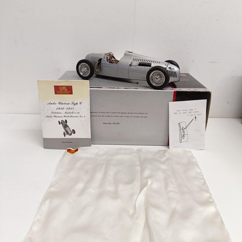 1195 - A CMC Auto-Union Typ C 1936-37 1:18 scale model, boxed