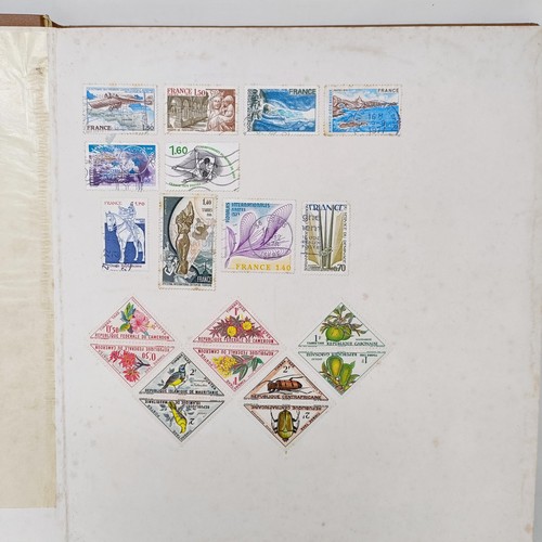 1570 - A collection of world stamps, in six Netto stock books, and four other albums (box)