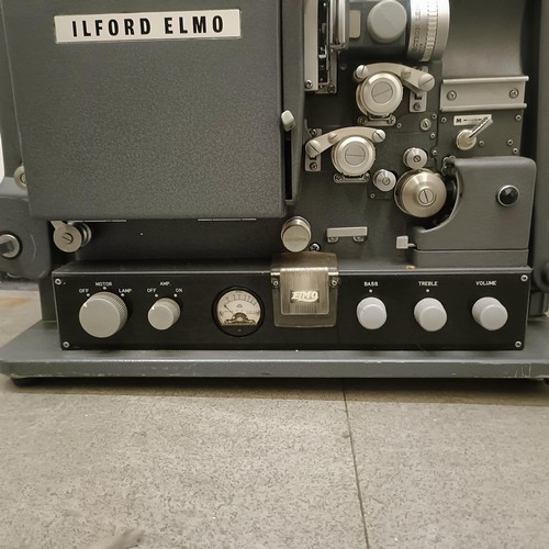 550 - An Ilford Elmo portable projector, assorted other projectors and related items (qty)  Provenance:  F... 