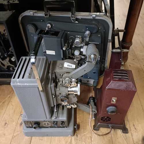 555 - A Bell & Howell - Gaumont 606 projector and assorted other projectors (qty)Provenance:  From a vast ... 