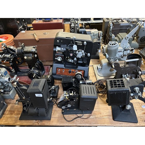 546 - A Filmo Model 129 projector, assorted other projectors and related items (qty)  Provenance:  From a ... 