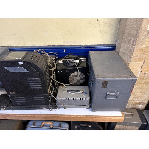 588 - An Elite Epidiascope, assorted other projectors and related items (qty)  Provenance:  From a vast si...